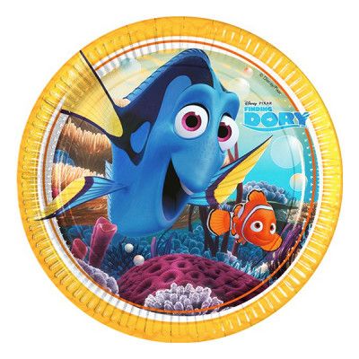 Papperstallrikar Hitta Doris - 8-pack