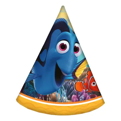 Partyhattar Hitta Doris - 6-pack