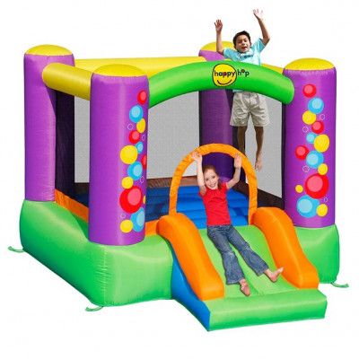 HappyHop Hoppborg Bubble, med rutschkana