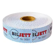 Biljetter på Rulle - 1000-pack Blå