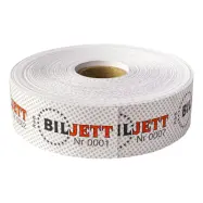 Biljetter på Rulle - 1000-pack Grå