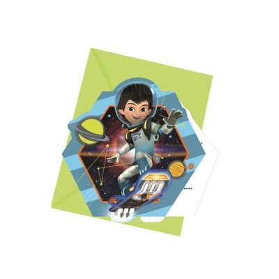 Decorata Miles from Tomorrowland, Inbjudningskort, 6 st