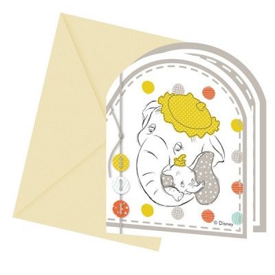 Disney Baby - Inbjudningskort 6 st