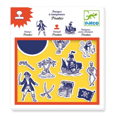 Djeco, Stamps, Pirates