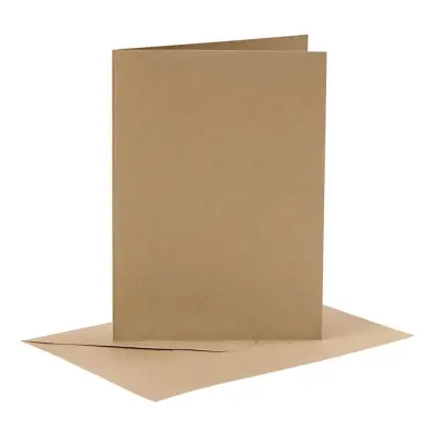 Gratulationskort Natur - 6-pack