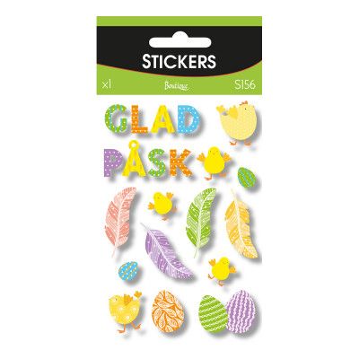 Handgjorda Påskstickers