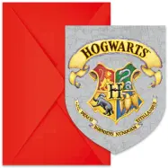 Harry Potter Hogwarts Inbjudningskort 6-pack
