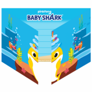 Inbjudningskort Baby Shark 8-pack