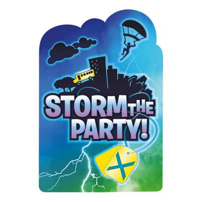 Inbjudningskort Battle Royale