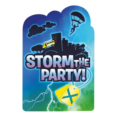 Inbjudningskort Battle Royale