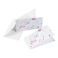 Inbjudningskort Be a Mermaid - 8-pack