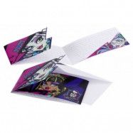 Inbjudningskort häftiga Monster High 6-pack