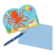 Inbjudningskort Havets Vänner - 8-pack