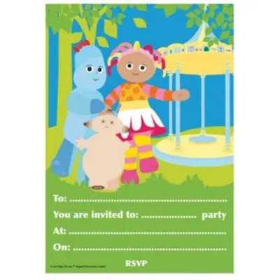 Inbjudningskort i drömmarnas trädgård 20-pack