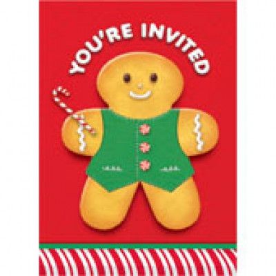 Inbjudningskort julfest