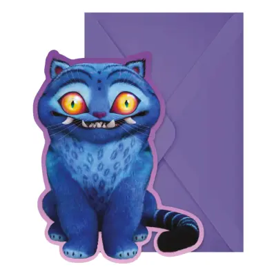 Inbjudningskort K-pop Demon Hunters™ - 6-pack