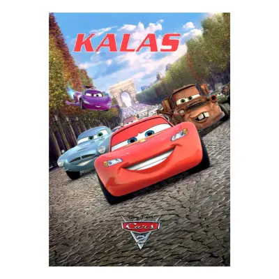 Inbjudningskort Kalas Bilar/Cars - 8-pack