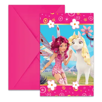 Inbjudningskort Mia & Jag - 6-pack