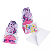 Inbjudningskort My Little Pony - 8-pack
