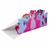 Inbjudningskort My Little Pony 8-pack