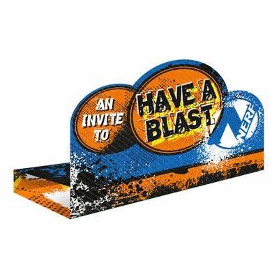 Inbjudningskort Nerf Have A Blast - 8-pack
