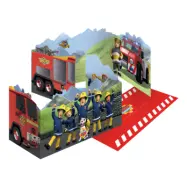 Inbjudningskort&Kuvert Brandman Sam - 8-pack