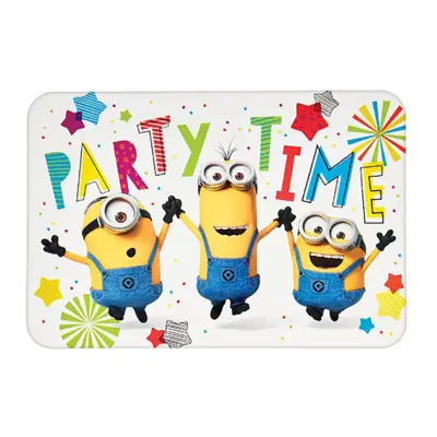 Inbjudningskort Party Time Minions - 8-pack