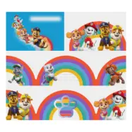 Inbjudningskort Paw Patrol - 8-pack
