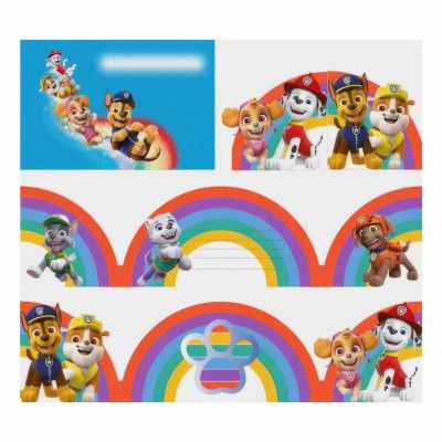 Inbjudningskort Paw Patrol - 8-pack