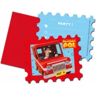 Inbjudningskort Postis Per 6-pack