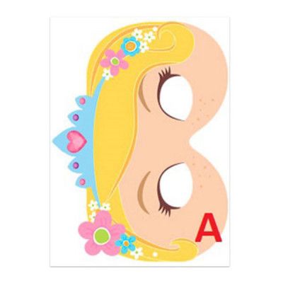 Inbjudningskort Prinsessa - 5-pack