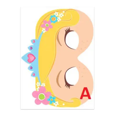 Inbjudningskort Prinsessa - 5-pack