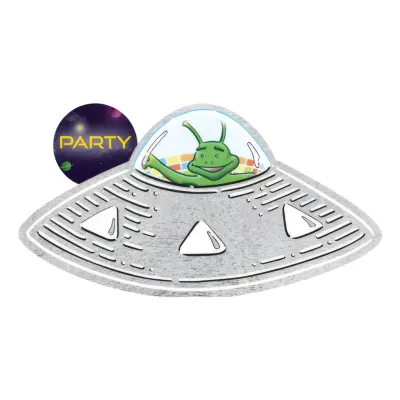 Inbjudningskort Space Party - 8-pack