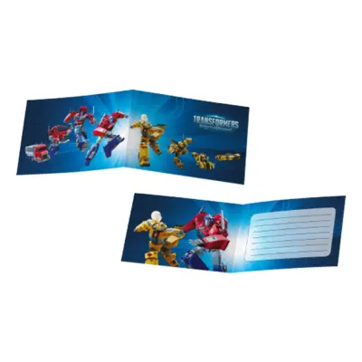 Inbjudningskort Transformers EarthSpark™ - 6-pack