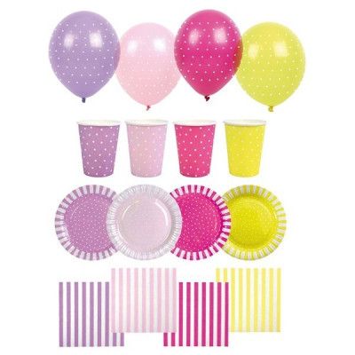 Jabadabado Partypaket Litet Rosa