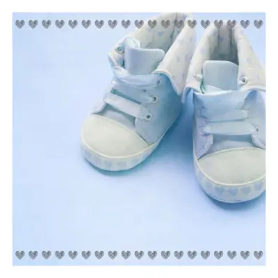 Kort Blå Barnskor