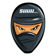 Ninja Inbjudningskort - 8-pack