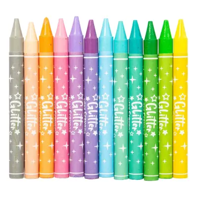 Vaxkritor Glitter - 12-pack