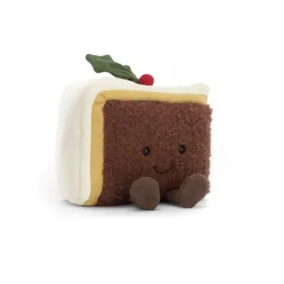 Jellycat - Amuseable Slice Of Christmas Cake