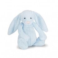 Jellycat, Bashful - Bunny Blå 36 cm