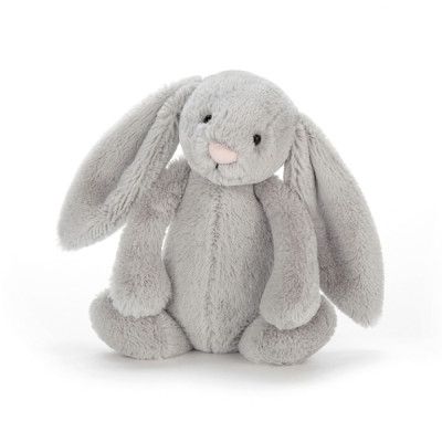 Jellycat, Bashful - Silver Bunny Chime 25 cm