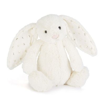 Jellycat Bashful Twinkle Kanin 31 cm (Vit)