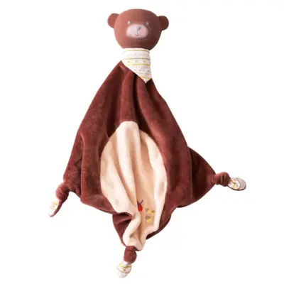 Jellycat - Bear Comforter with rubber head