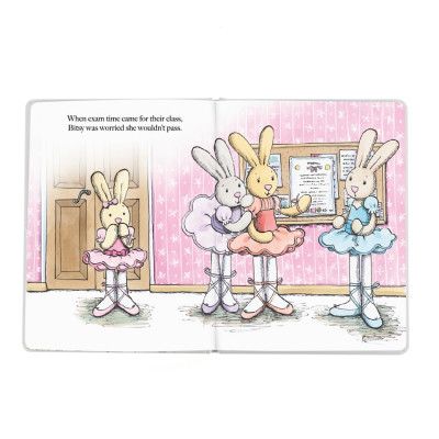 Jellycat, Bitsy Ballerina Book