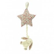 Jellycat, Blossom Bashful Vit Kanin Star Speldosa 28 cm