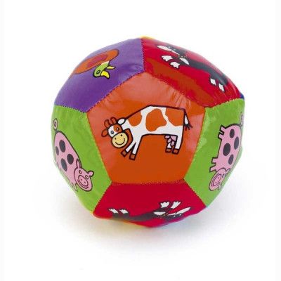 Jellycat Farm Tails Boing Ball