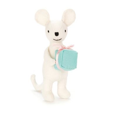 Jellycat, Mini Messenger Mouse