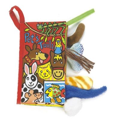 Jellycat Tails Book (Husdjur)