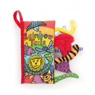Jellycat Tails Book (Rainbow)
