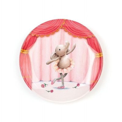 Jellycat Tallrik Melamin (Elefant)